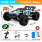 1:16 70KM/H or 50KM/H 4WD RC Car with LED Remote Control Cars High Speed Drift Monster Truck for Kids Vs Wltoys 144001 Toys