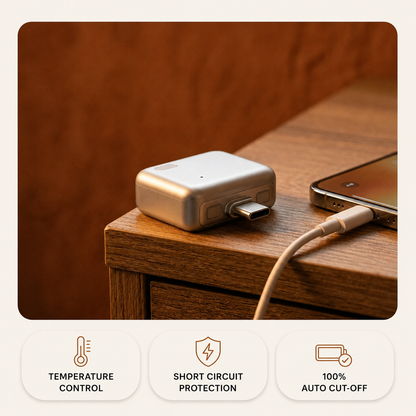 SafeCharge Pro — Smart USB-C Charging Protector™