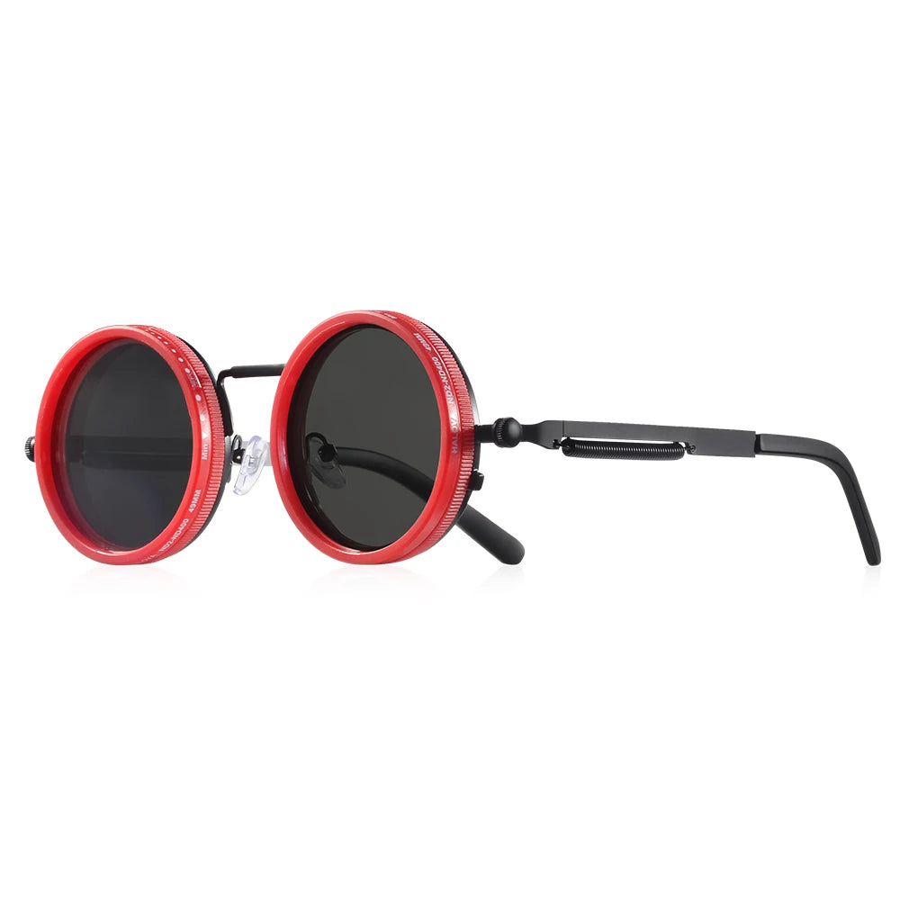 Polarized Round Sunglasses – UV400 Protection for Men & Women