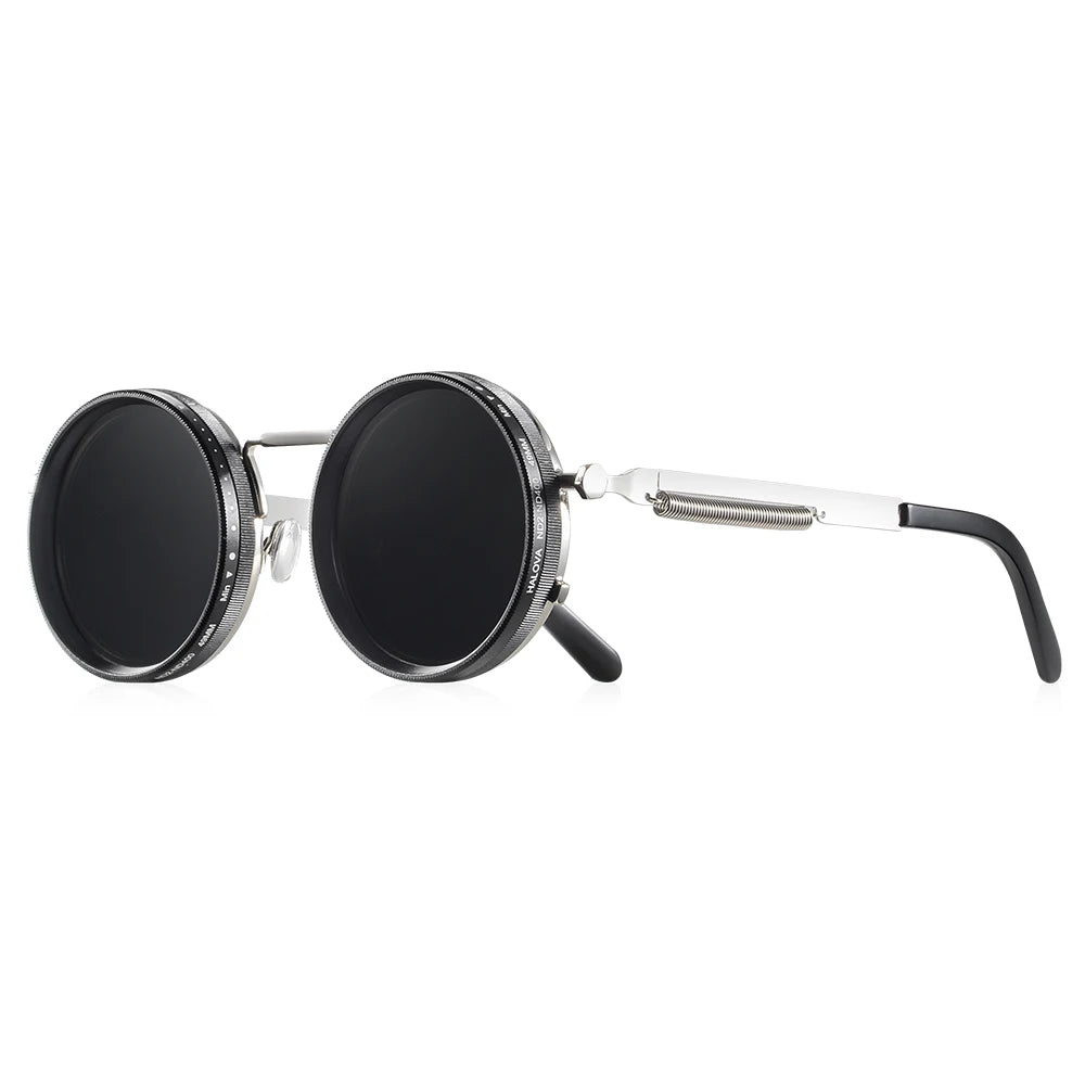 Polarized Round Sunglasses – UV400 Protection for Men & Women
